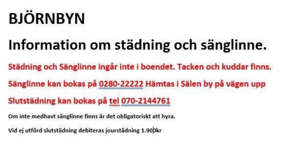 Bjoernbyn Apartman Sälen Kültér fotó